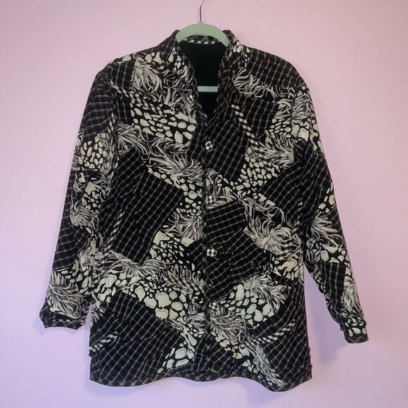 Koos of Course QVC S Reversible Jacket Linen Silk - Picture 8 of 14